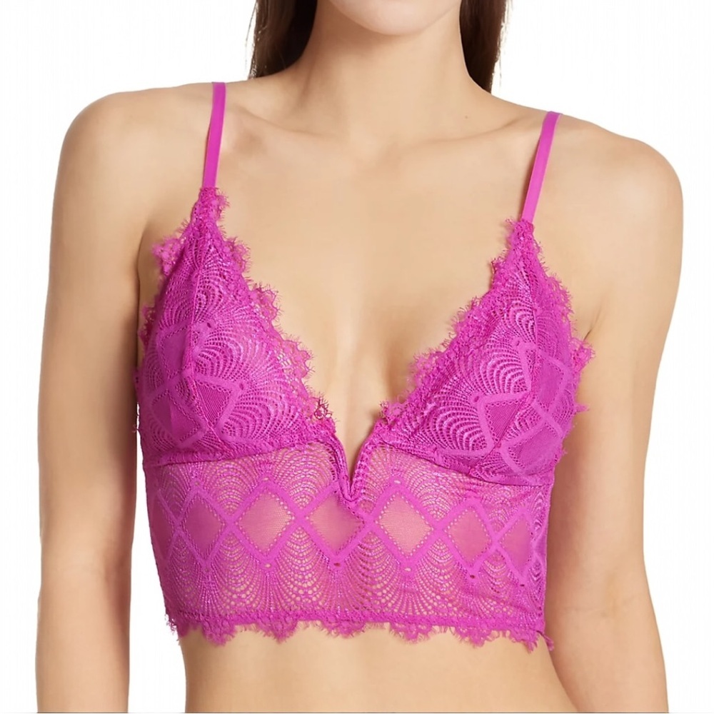 NWT Cosabella Pink Allure Cropped Cami